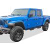 imageAPS Black 6 Inches Tubular Drop Down Style Nerf Bars Running Boards Compatible with Jeep Gladiator 20202024 Crew CabBlack