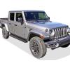 imageAPS Black Running Boards Style Compatible with Jeep Gladiator 20202025 Crew Cab Side Steps Side Bars 6in WideAluminum Black