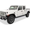 imageAPS Black Running Boards Style Compatible with Jeep Gladiator 20202025 Crew Cab Side Steps Side Bars 6in WideAluminum Silver