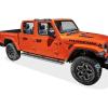 imageAPS Black Running Boards Style Compatible with Jeep Gladiator 20202025 Crew Cab Side Steps Side Bars 6in WideStainless Steel Polished