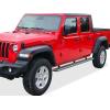 imageAPS Black Running Boards Style Compatible with Jeep Gladiator 20202025 Crew Cab Side Steps Side Bars 6in WideStainless Steel Polished