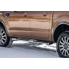 imageAPS Chrome OE Style Nerf Bars Running Boards Compatible with Ford Ranger 20192023 SuperCrew Cab 4Door