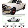 imageAPS Premium 6in Black Stainless Steel Running Boards Compatible with Dodge Ram 1500 Quad Cab 0918