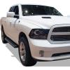 imageAPS Running Boards Nerf Bars Side Steps Step Bars Compatible with Dodge Ram 1500 20092018 Quad Cab Black Powder Coated Running Board StyleAluminum Black