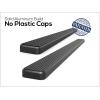 imageAPS Running Boards Nerf Bars Side Steps Step Bars Compatible with Dodge Ram 1500 20092018 Quad Cab Black Powder Coated Running Board StyleAluminum Black