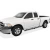 imageAPS Running Boards Nerf Bars Side Steps Step Bars Compatible with Dodge Ram 1500 20092018 Quad Cab Black Powder Coated Running Board StyleAluminum Silver