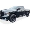imageAPS Running Boards Nerf Bars Side Steps Step Bars Compatible with Dodge Ram 1500 20092018 Quad Cab Black Powder Coated Running Board StyleAluminum Silver