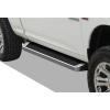 imageAPS Running Boards Nerf Bars Side Steps Step Bars Compatible with Dodge Ram 1500 20092018 Quad Cab Black Powder Coated Running Board StyleAluminum Silver