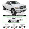 imageAPS Running Boards Nerf Bars Side Steps Step Bars Compatible with Dodge Ram 1500 20092018 Quad Cab Black Powder Coated Running Board StylePolished