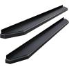 imageAPS Running Boards Nerf Bars Steps Compatible with Jeep Gladiator 20202025 Crew Cab Black Powder Coated Running Board StyleAluminum Black