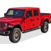imageAPS Running Boards Nerf Bars Steps Compatible with Jeep Gladiator 20202025 Crew Cab Black Powder Coated Running Board StyleStainless Steel Black