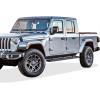 imageAPS Running Boards Nerf Bars Steps Compatible with Jeep Gladiator 20202025 Crew Cab Black Powder Coated Running Board StyleStainless Steel Black