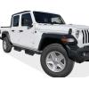 imageAPS Stainless Steel 65in Nerf Bars Pocket Steps Square Tube Rocker Guards Compatible with Jeep Gladiator Crew Cab 2025