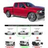 imageAPS Stainless Steel Black Powder Coated 5 inches Running Boards Nerf Bars Side Steps Compatible with Dodge Ram 1500 20092018 Quad Cab