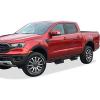 imageAPS Stainless Steel Pocket Steps Running Boards Side Bars Compatible with Ford Ranger 20192023 SuperCrew Cab 4DoorBlack