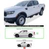 imageAPS Stainless Steel Pocket Steps Running Boards Side Bars Compatible with Ford Ranger 20192023 SuperCrew Cab 4DoorBlack
