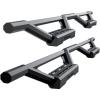 imageAPS Stainless Steel Pocket Steps Running Boards Side Bars Compatible with Jeep Gladiator 20202025 Crew CabBlack