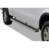 imageAPS Black Running Boards Style Compatible with Ford F150 20092014 SuperCrew Cab Drilling Required Nerf Bars Side Steps Side BarsStainless Steel Polished