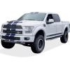 imageAPS Running Boards Side Steps Compatible with Ford F150 20152025 SuperCrew Cab ampamp F150 Lightning 20222025 ampamp F250 F350 Super Duty 20172025 Crew Cab Stainless Steel Black Powder Coated 5inPolished