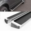 imageAPS Stainless Steel Black Powder Coated 5in Running Boards Nerf Bar Compatible with Ford F150 20152025 SuperCrew Cab ampamp F150 Lightning 20222025 ampamp F250 F350 Super Duty 20172025 Crew CabAluminum Silver