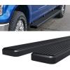 imageAPS Stainless Steel Black Powder Coated 5in Running Boards Nerf Bar Compatible with Ford F150 20152025 SuperCrew Cab ampamp F150 Lightning 20222025 ampamp F250 F350 Super Duty 20172025 Crew CabStainless Steel Black