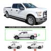 imageAPS Stainless Steel Black Powder Coated 5in Running Boards Nerf Bar Compatible with Ford F150 20152025 SuperCrew Cab ampamp F150 Lightning 20222025 ampamp F250 F350 Super Duty 20172025 Crew CabStainless Steel Polished