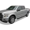 imageAPS iBoard Fifth Generation 5inch Black Stainless Steel Running Boards Side Step for Selected Ford F150 SuperCrew Cab ampamp 1725 F250Stainless Steel Black