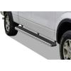 imageAPS 6in Stainless Steel Black Running Boards Compatible with Ford F150 20092014 SuperCrew Cab Nerf Bars Side StepsStainless Steel Polished