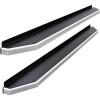 imageAPS Running Boards Nerf Bars Side Steps Step Bars Compatible with Ford F150 20092014 SuperCrew Cab Drilling Required Black Powder Coated Running Board StylePolished