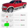 imageAPS Black Overland Slider Tubular Drop Steps Style Nerf Bars Running Boards Compatible with Ram 1500 20092018 Crew Cab ampamp Ram 2500 3500 20102024