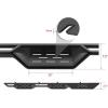 imageAPS Wheel to Wheel Black 6in Tubular Drop Down Style Running Boards Compatible with Ford F150 20152024 SuperCrew Cab 55ft Bed ampamp F150 Lightning 20222024 ampamp F250 F350 Super Duty 20172024 Crew Cab