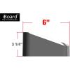 imageAPS iBoard Third Generation Silver Aluminum Running Boards Side Step for Selected Ford F150 SuperCrew Cab ampamp 1725 F250