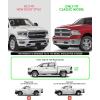 imageAPS 6in WheeltoWheel 304 Stainless Steel Side Bars Compatible with Ram Crew Cab 55ft Bed 0918