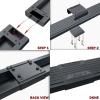 imageAPS 6in WheeltoWheel Stainless Steel Black Nerf Bars Compatible with Ram Crew Cab 65ft Bed 0918