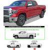 imageAPS 304 Stainless Steel Polished 5in Silver Running Boards Compatible with Toyota Tundra 20072021 Double Cab Nerf Bars Side StepsStainless Steel Polished