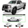 imageAPS Running Boards 5 inches Compatible with Toyota Tundra 20072021 Double Cab Stainless Steel Nerf Bars Side Steps Side BarsPolished
