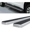 imageAPS Running Boards 5 inches Compatible with Toyota Tundra 20072021 Double Cab Stainless Steel Nerf Bars Side Steps Side BarsSilver