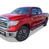 imageAPS Running Boards 5 inches Compatible with Toyota Tundra 20072021 Double Cab Stainless Steel Nerf Bars Side Steps Side BarsStainless Steel Polished