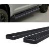 imageAPS Silver Running Board Style Running Boards Nerf Bars Side Steps Compatible with Toyota Tundra 20072021 Double CabAluminum Black