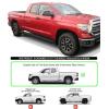 imageAPS Silver Running Board Style Running Boards Nerf Bars Side Steps Compatible with Toyota Tundra 20072021 Double CabAluminum Black