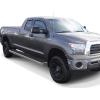 imageAPS Silver Running Board Style Running Boards Nerf Bars Side Steps Compatible with Toyota Tundra 20072021 Double CabAluminum Silver