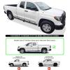 imageAPS Silver Running Board Style Running Boards Nerf Bars Side Steps Compatible with Toyota Tundra 20072021 Double CabStainless Steel Polished