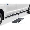 imageAPS Silver Running Board Style Running Boards Nerf Bars Side Steps Compatible with Toyota Tundra 20072021 Double CabStainless Steel Polished