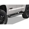 imageAPS iBoard Fifth Generation 5inch Black Stainless Steel Running Boards Side Step for Selected Toyota Tundra Double CabStainless Steel Polished