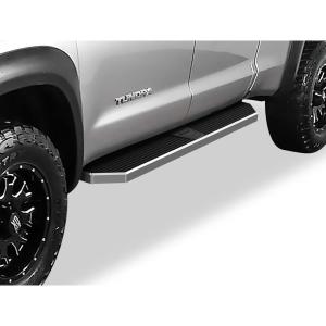 imageAPS Running Boards 5 inches Compatible with Toyota Tundra 20072021 Double Cab Stainless Steel Nerf Bars Side Steps Side BarsPolished