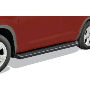 imageAPS iBoard Fifth Generation 5inch Black Stainless Steel Running Boards Side Step for Selected Toyota Tundra Double CabBlack