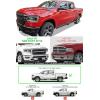 imageAPS 304 Stainless Steel Polished Silver 5 inches Running Boards Nerf Bars Steps Compatible with Ram 1500 20192025 Crew Cab Will Not Fit 2018 Previous Generation Build in 1924Stainless Steel Polished