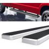 imageAPS 304 Stainless Steel Polished Silver 6 inches Running Boards Nerf Bars Side Steps Compatible with Ford F250 F350 Super Duty 19992016 Crew CabAluminum Silver