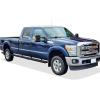 imageAPS 304 Stainless Steel Polished Silver 6 inches Running Boards Nerf Bars Side Steps Compatible with Ford F250 F350 Super Duty 19992016 Crew CabAluminum Black