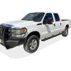 imageAPS 304 Stainless Steel Polished Silver 6 inches Running Boards Nerf Bars Side Steps Compatible with Ford F250 F350 Super Duty 19992016 Crew CabBlack